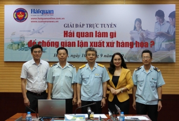 Giao lưu trực tuyến “Hải quan làm gì để chống gian lận xuất xứ hàng hóa?”