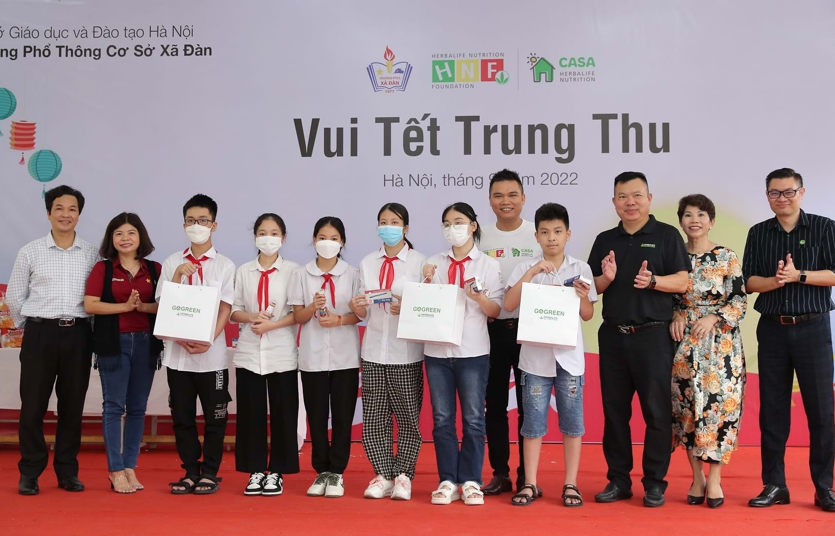 Chuỗi ngày hội vui Trung thu cho hơn 1.000 trẻ tại các Trung tâm Casa Herbalife