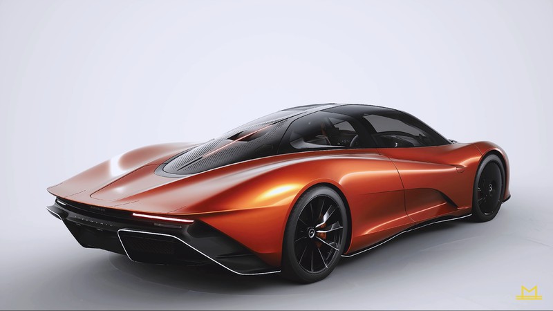 ngam mclaren speedtail voi noi that hoan thien boi hermes