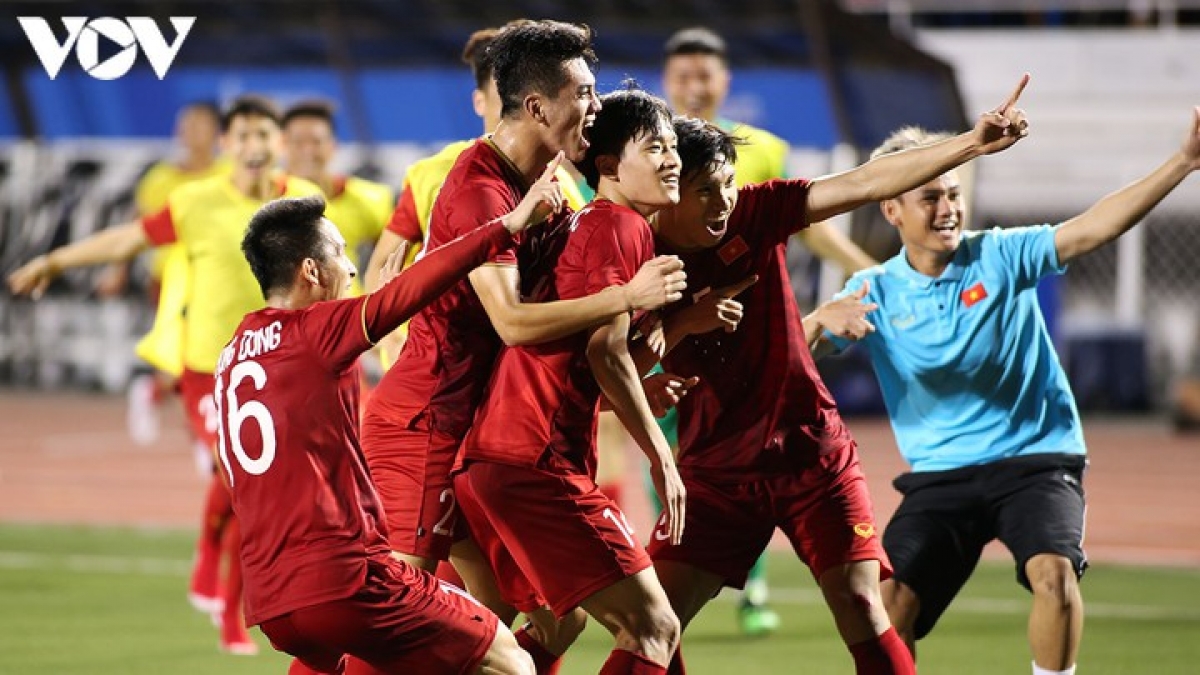 U22 Việt Nam xuất sắc giành tấm HCV ở SEA Games 30.