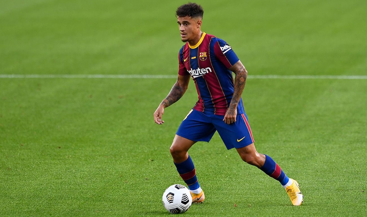 Coutinho chấn thương khiến Barca đối mặt nhiều thách thức khi gặp Juventus. (Ảnh: Getty).