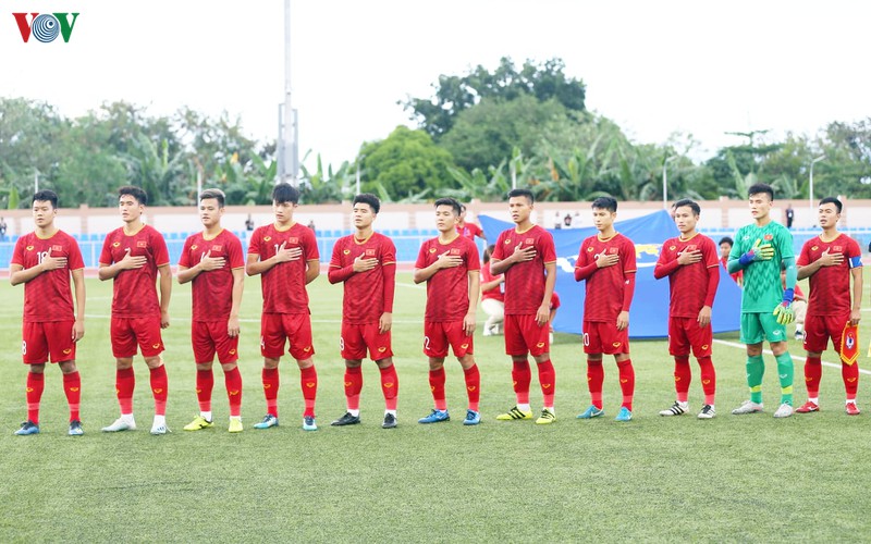 can canh u22 viet nam 6 0 brunei thay park khoi dau sea games nhu mo