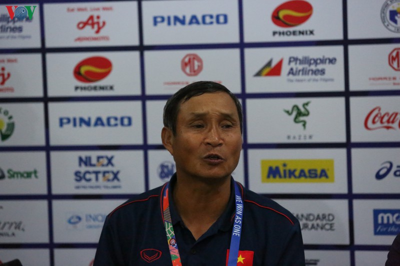 hlv mai duc chung noi gi sau khi dt nu viet nam vao ban ket sea games