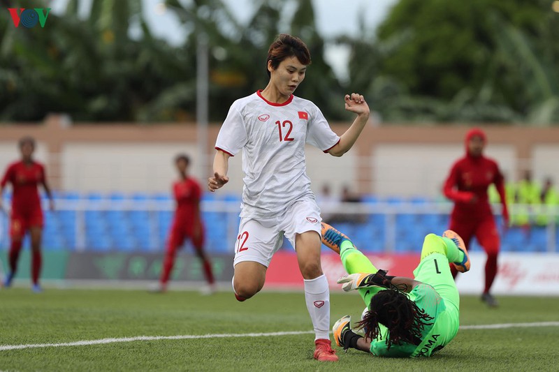 hlv mai duc chung noi gi sau khi dt nu viet nam vao ban ket sea games