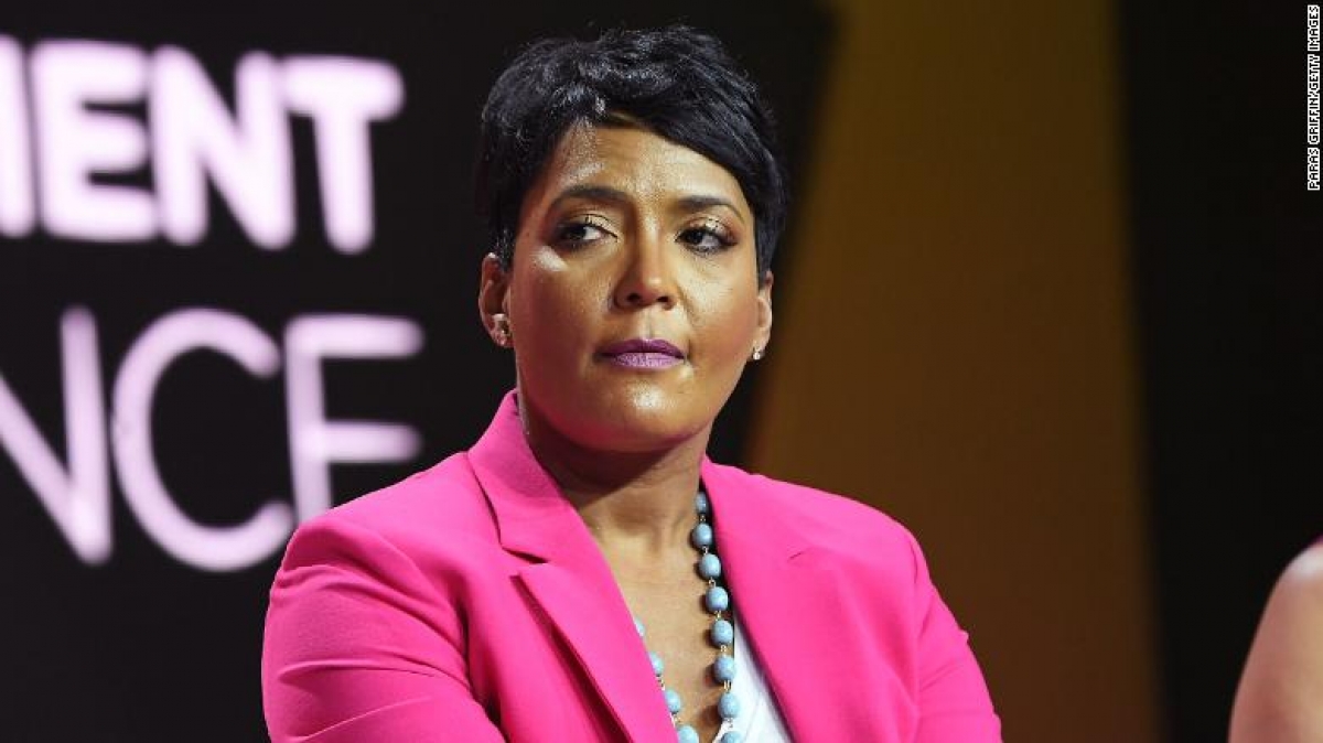 Thị trưởng Keisha Lance Bottoms. Ảnh: CNN&nbsp;