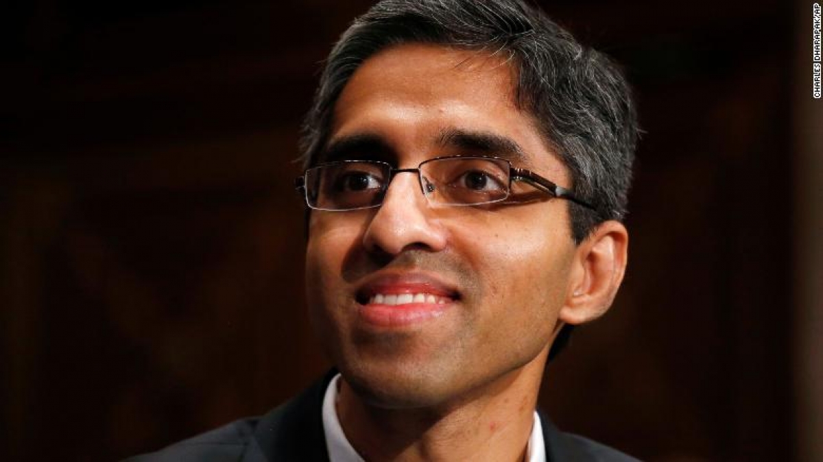 &Ocirc;ng Vivek Murthy. Ảnh: CNN