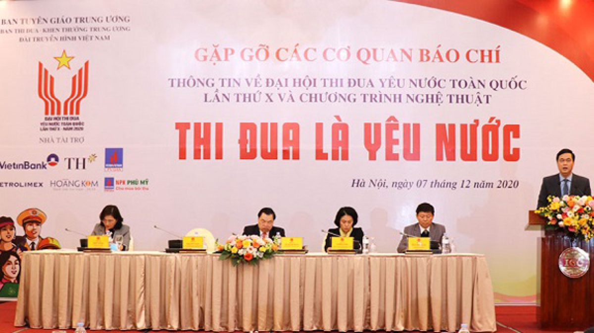 Họp báo thông tin Đại hội Thi đua yêu nước toàn quốc lần thứ 10