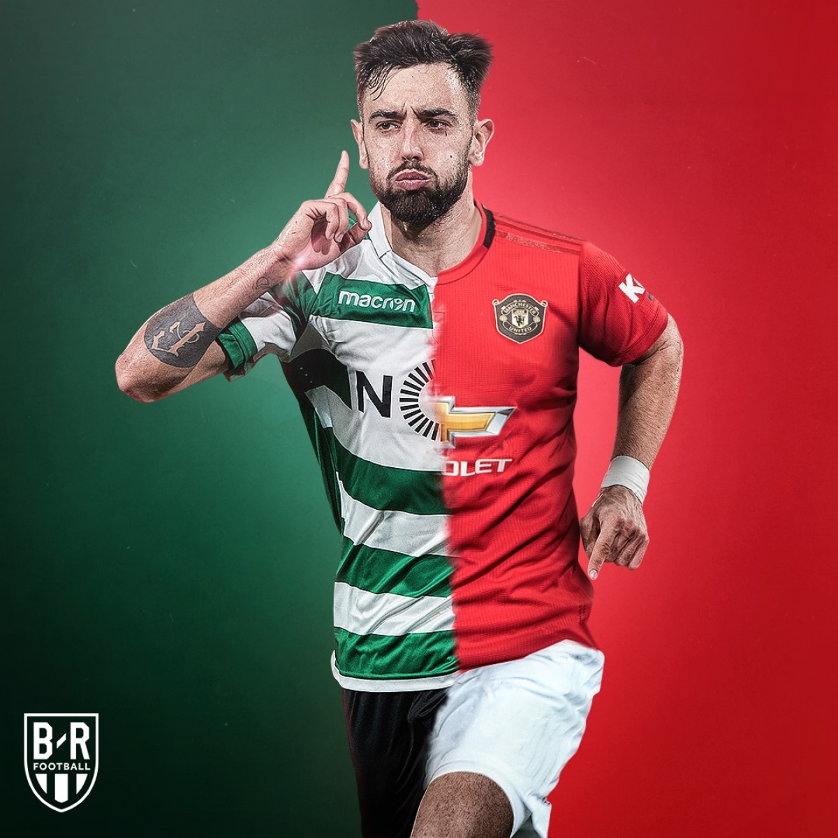 Bruno Fernandes đến từ Sporting ở kỳ chuyển nhượng tháng Giêng và giúp MU hồi sinh mạnh mẽ.