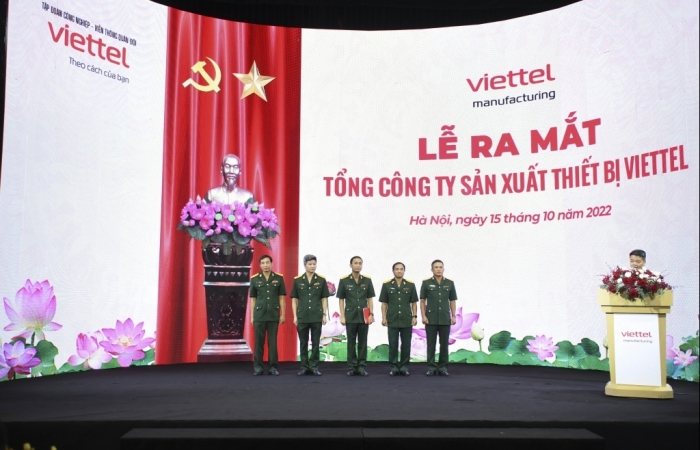 Viettel ra mắt Tổng công ty VMC sẵn sàng tham gia vào chuỗi cung ứng toàn cầu