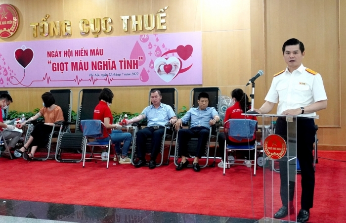 Tổng cục Thuế tổ chức hiến máu tình nguyện