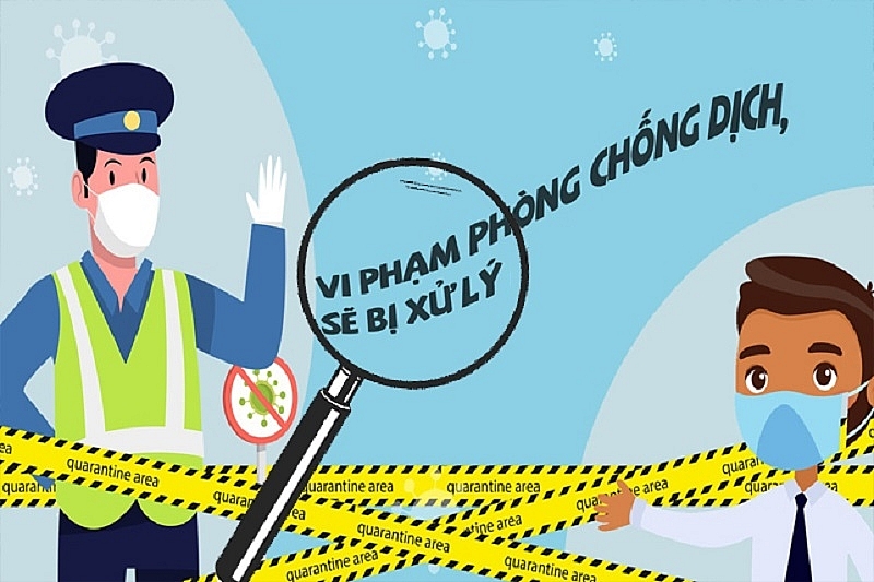 Ngành Thuế xử lý nghiêm các trường hợp vi phạm quy định về phòng, chống dịch bệnh Covid-19