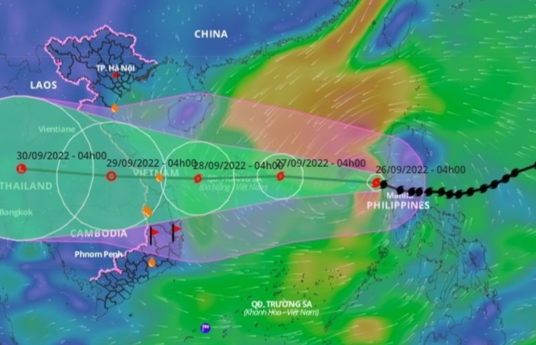Ngành Dự trữ sẵn sàn ứng phó với diễn biến của cơn bão Noru