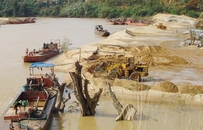 Ngành Thuế truy thu hơn 35,5 tỷ đồng từ thanh kiểm tra doanh nghiệp hoạt động khai thác, kinh doanh cát sỏi, lòng sông