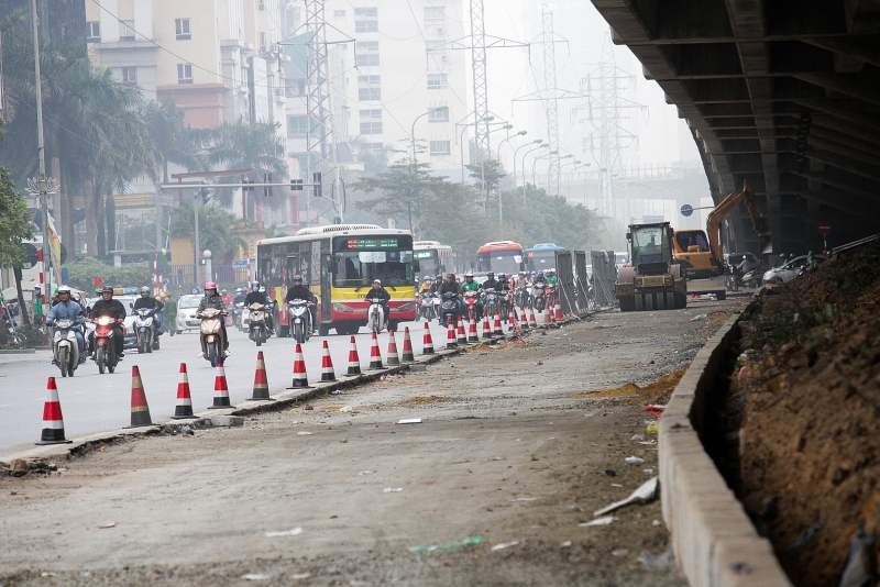 ha noi hang loat duong pho sap duoc mo rong cai tao