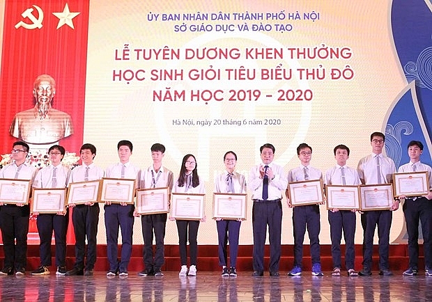 ha noi tuyen duong 509 hoc sinh gioi tieu bieu