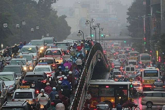 un tac giao thong o ha noi da giam