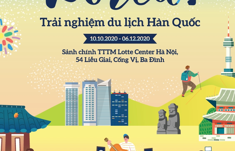 “Hi! Korea- Trải nghiệm du lịch Hàn Quốc” ngay tại Hà Nội