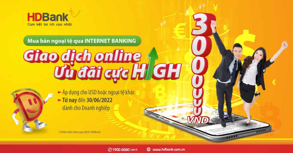 Ưu đãi ‘hiếm có khó tìm’ cho khách hàng giao dịch ngoại tệ online