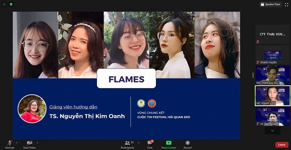 Chung kết cuộc thi tìm hiểu về Hải quan - Festival Hải quan 2021