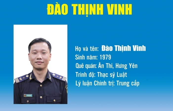 Infographics: Quá trình công tác của tân Phó Vụ trưởng Vụ Pháp chế, Tổng cục Hải quan Đào Thịnh Vinh