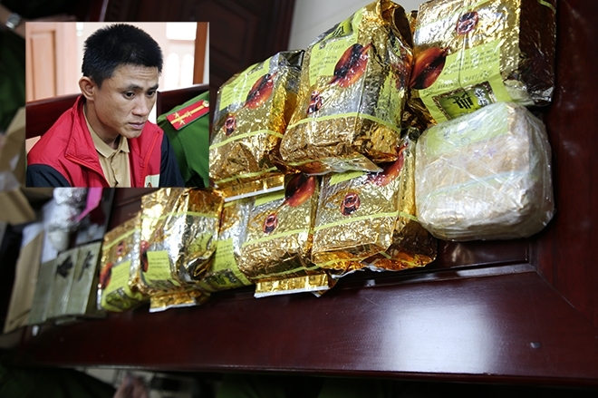 Tàng trữ 6 bánh heroin, 13 kg ma túy đá dưới vỏ bọc thợ cơ khí