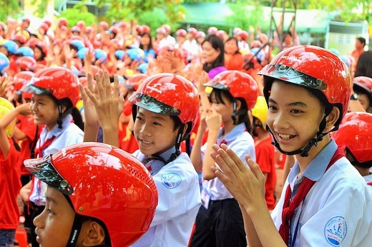 honda viet nam no luc trien khai cac hoat dong ve an toan giao thong