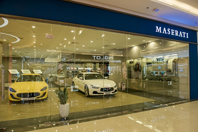 maserati gio i thie u khu trung ba y ta i trung tam thuong ma i vincom metropolis