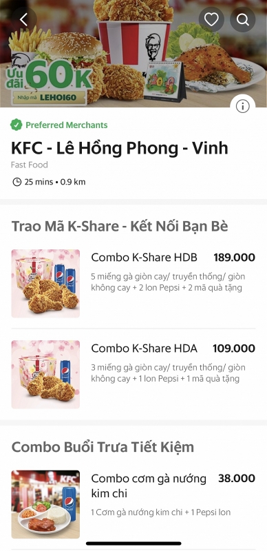 grab trien khai dich vu grabfood tai thanh hoa vinh va pleiku