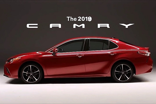 toyota camry 2019 nhap khau sap ra mat tai viet nam