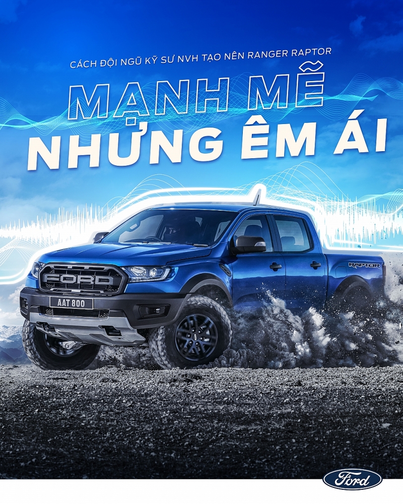 Vì sao Ford Ranger Raptor dễ dàng chinh phục mọi địa hình mà vẫn tạo thoải mái cho hành khách