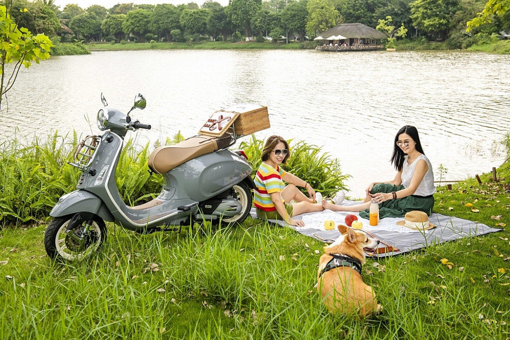 Thể hiện tình yêu, trải nghiệm cảm xúc mang tên Vespa Picnic