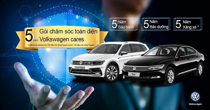 volkswagen viet nam tung goi cham soc xe toan dien trong 5 nam