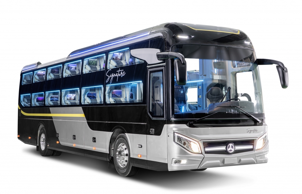 Xe bus hạng sang mang thương hiệu Mercedes-Benz của Thaco có gì đặc biệt?