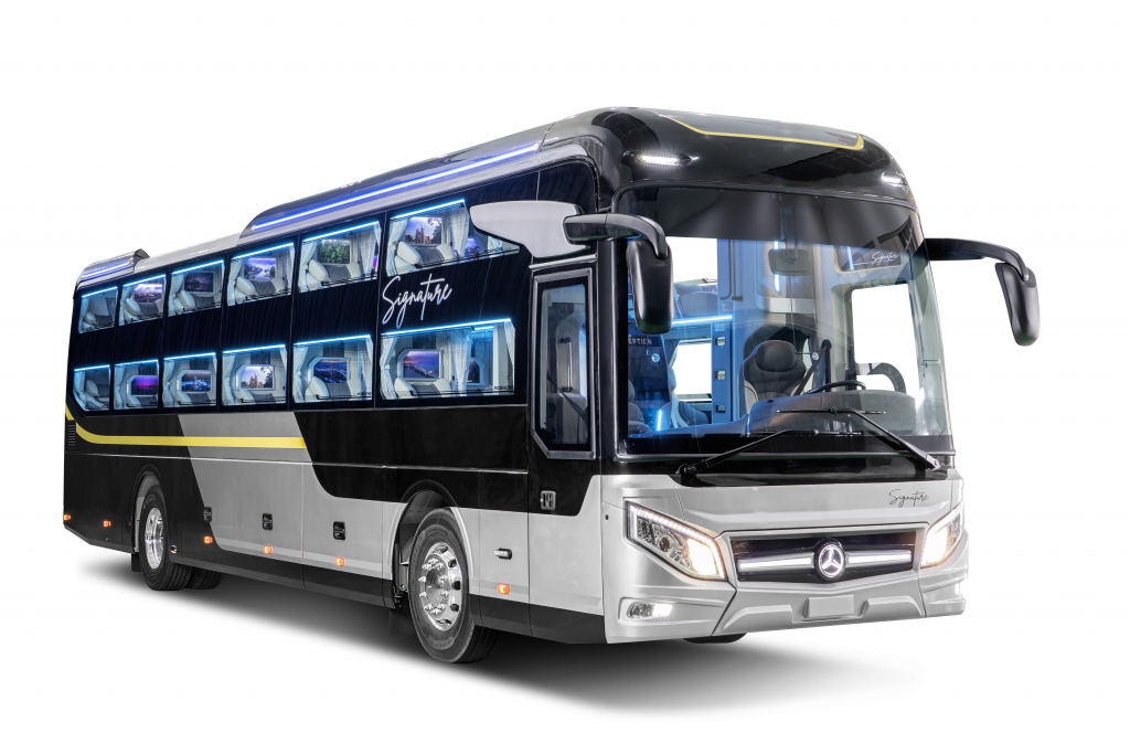 Xe bus hạng sang mang thương hiệu Mercedes-Benz của Thaco có gì đặc biệt?