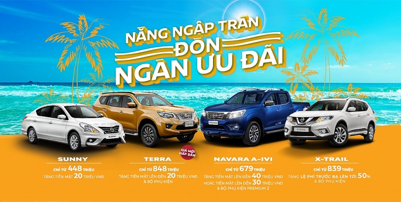 thang 6 nissan viet nam tiep tuc khuyen mai