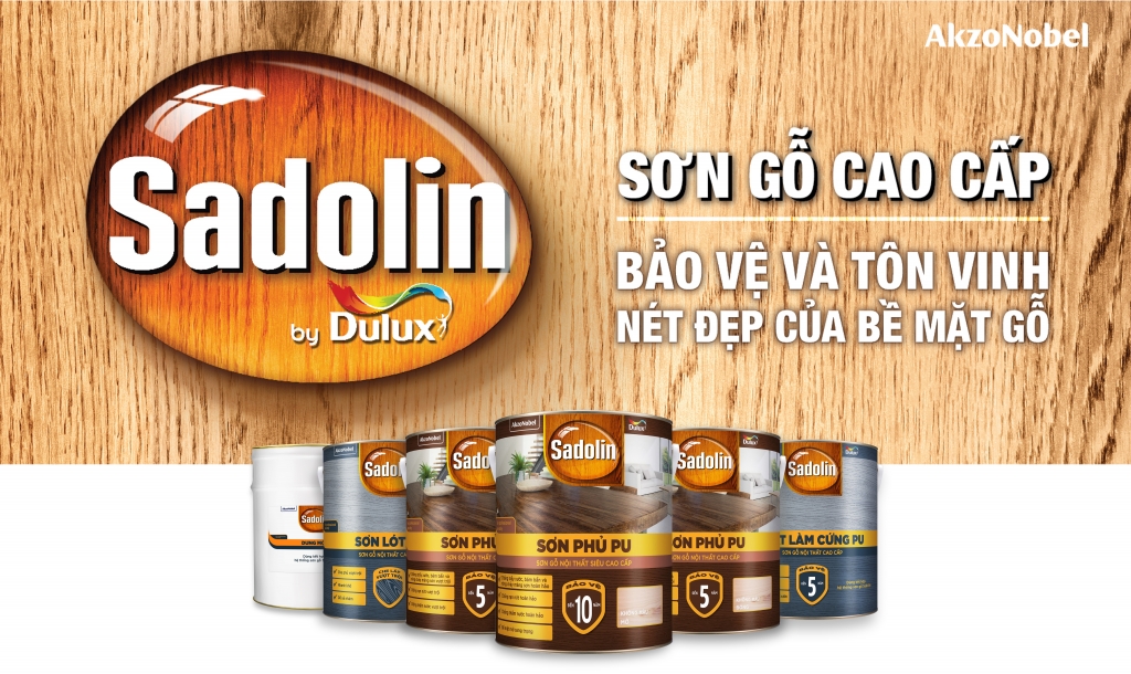 AkzoNobel ra mắt dòng sơn gỗ cao cấp Sadolin