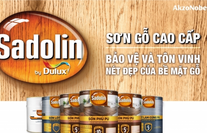 AkzoNobel ra mắt dòng sơn gỗ cao cấp Sadolin