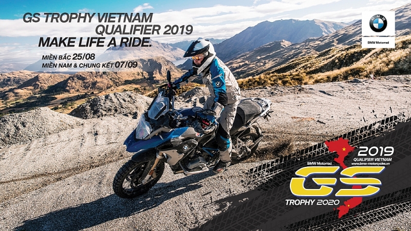 bmw motorrad lan dau to chuc vong loai giai dau gs trophy