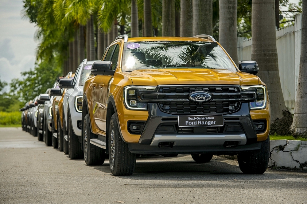 Vua bán tải, Ford Ranger 2022 chính thức xuất hiện tại Việt Nam