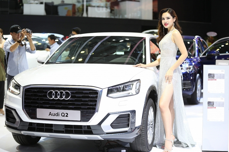 dan sao dep mau xinh cua audi tai vms 2019