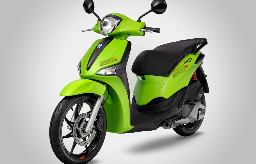 Piaggio Liberty phiên bản đặc biệt màu xanh bơ có giá 60,7 triệu đồng