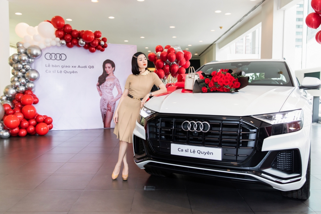 Ca sĩ Lệ Quyên nhanh tay sở hữu Audi Q8