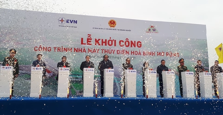 Khởi công Nhà máy thủy điện Hòa Bình mở rộng