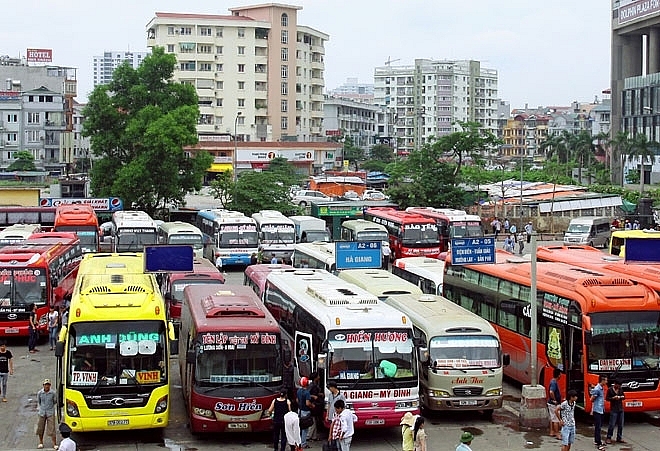 so giao thong van tai ha noi giai thich ve phuong an phuc vu xe khach chay xuyen dem