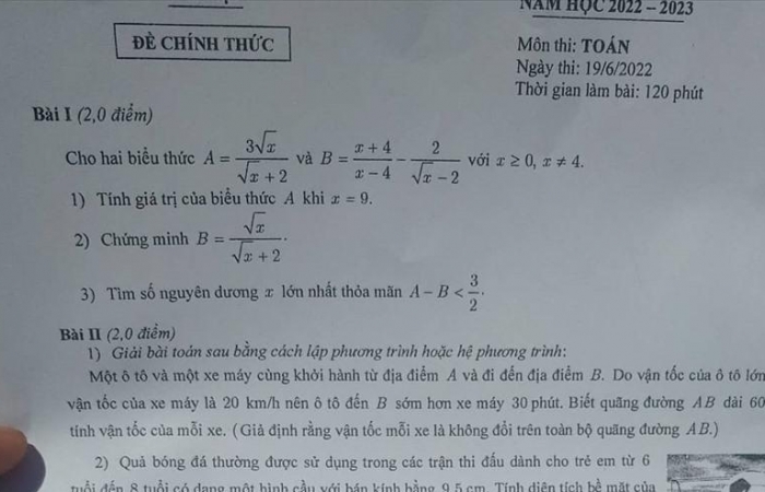 Chậm nhất ngày 9/7 sẽ công bố điểm thi, điểm chuẩn vào lớp 10