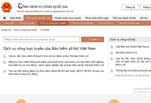 Hơn 2.200 thẻ BHYT hỏng, mất được cấp lại trên Cổng Dịch vụ công Quốc gia