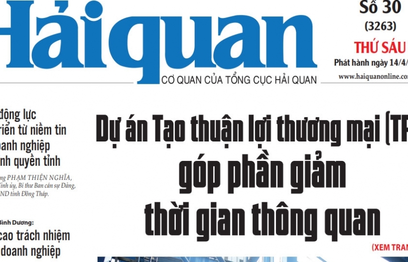 Những thông tin hấp dẫn trên Tạp chí Hải quan số 30 phát hành ngày 14/4/2023