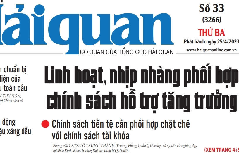 Những thông tin hấp dẫn trên Tạp chí Hải quan số 33 phát hành ngày 25/4/2023