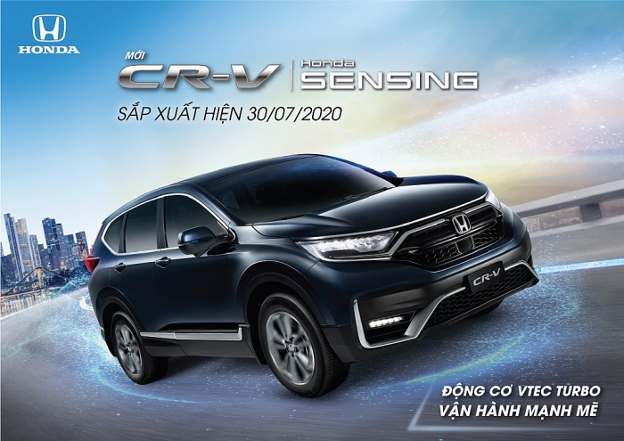 Honda CR-V 2020 sẽ ra mắt thị trường Việt Nam vào cuối tháng 7