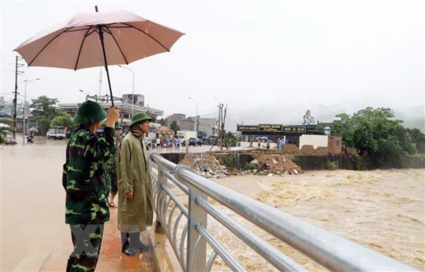 mua lon gay thiet hai o nhieu dia phuong cua ha giang quang ninh